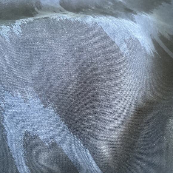 Brochu Walker blue okay boxy short sleeve blouse top size L relaxed - Picture 8 of 8